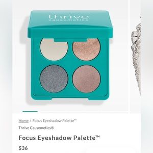 Thrive Causemetics Focus Eyeshadow Palette
